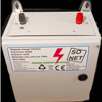 Akumulator LiFePO4 SONET 304Ah 12V BMS 150A Bluetooth + mata grzewcza