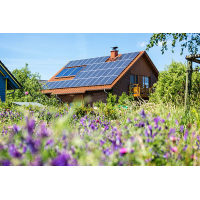 Kompletny zestaw elektrowni słonecznej 2kW+4x550W z sys montażowym na dachówkę ceramiczną lub betonową