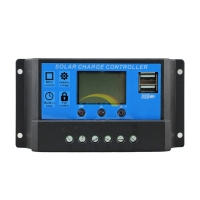 Solarny regulator ładowania 60A LCD+USB na panel PV o napięciu do 25V